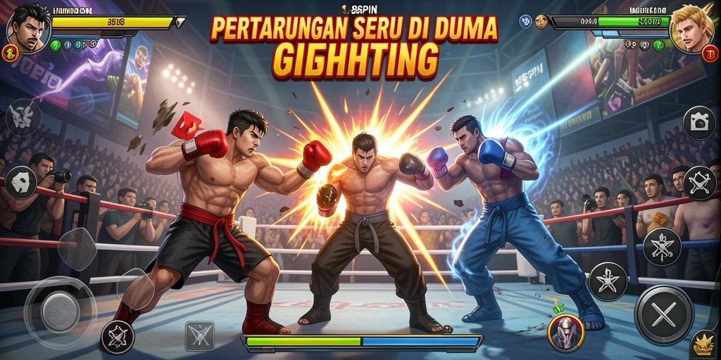 Tampilan gameplay 98SPIN yang seru dan kompetitif.