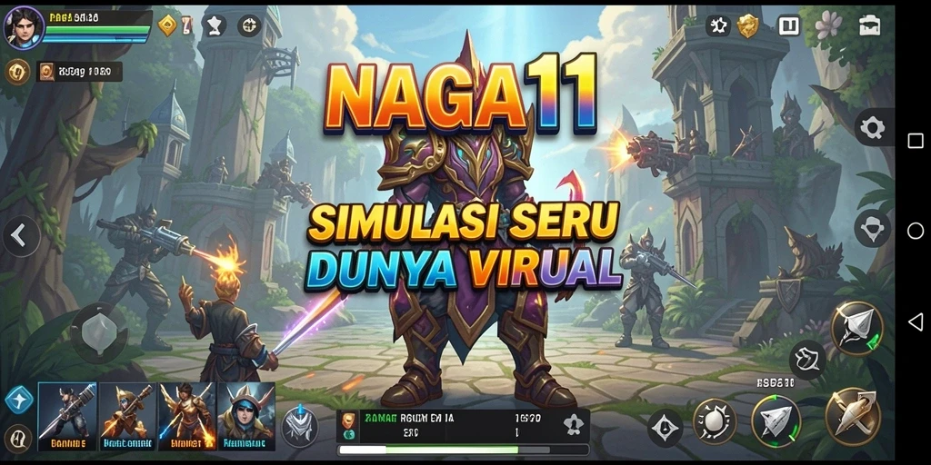 Tampilan gameplay NAGA11 yang memikat dan menantang.