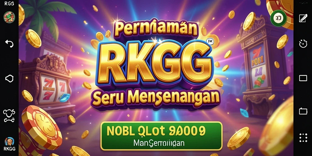 Tampilan menarik dari gameplay Slot RKGG yang penuh warna.