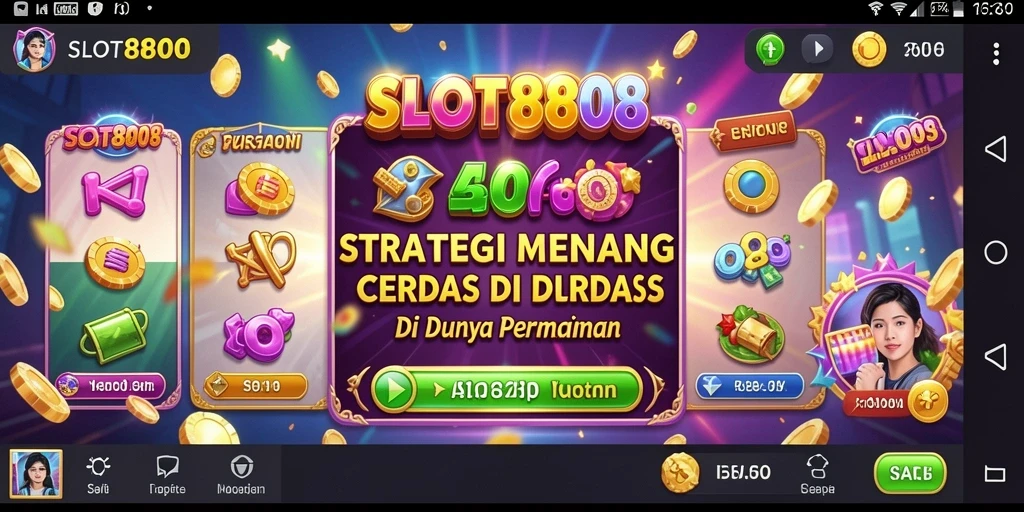 Tampilan menarik dari gameplay strategi SLOT8808 yang menantang.