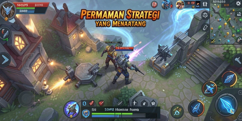 Tangkapan layar menunjukkan gameplay menegangkan dari SVIP9.