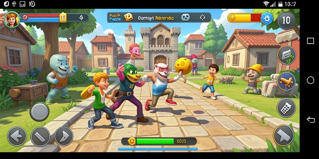 Tampilan gameplay V07 yang menantang dan seru.