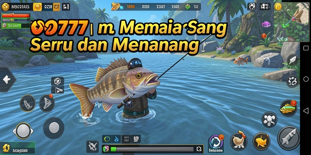 Tangkapan ikan besar dalam gameplay VO777 yang memukau.